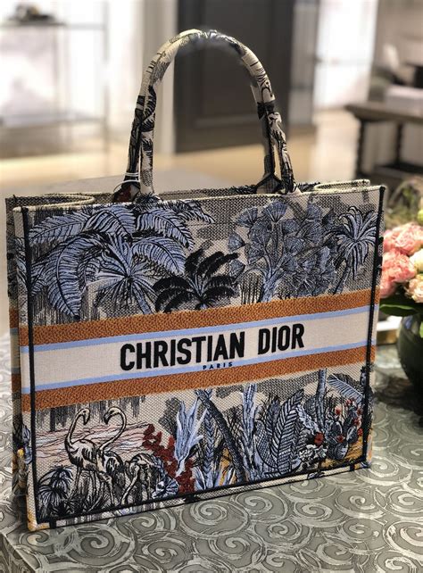 dior tote bag new collection|original christian Dior tote bag.